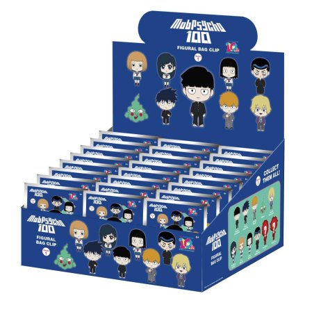 MOB 100 - Series 1 - 3D Foam Bag Clip (Display 24 Pcs)
