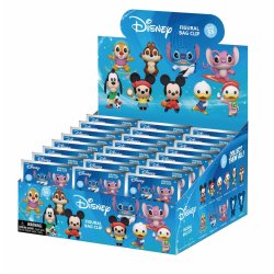 DISNEY SPORTS - Series 55 - 3D Foam Bag Clip (Display 24 Pcs)