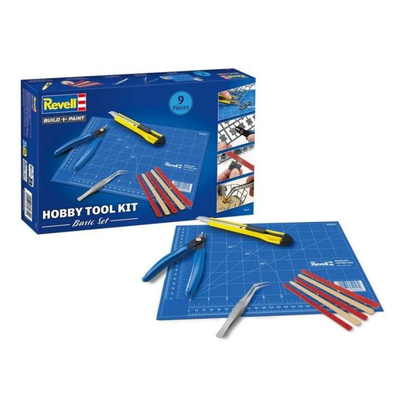 REVELL - Outils Basic Kit - Model-Set Plus