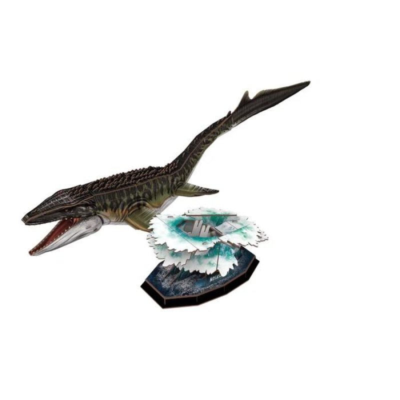 JURASSIC WORLD - Rebirth Mosasaurus - Puzzle 3D xxpcs
