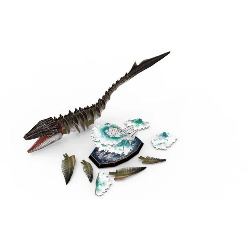 JURASSIC WORLD - Rebirth Mosasaurus - Puzzle 3D xxpcs