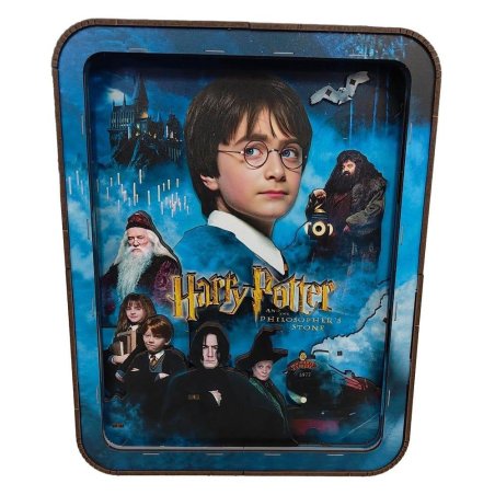 HARRY POTTER -Cadre Mural - L'Ecole des Sorciers - xxpc Eclairage LED