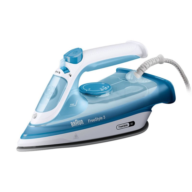 FI 3144 BL ws/bl Dampfbügeleisen 2400W Freeglide 3D Technologie