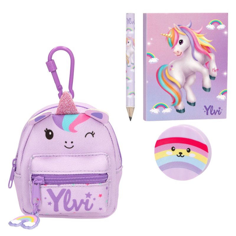 Ylvi 0414091 trousse à crayons Polyester, Polyuréthane (PU), Polyéthylène téréphthalate (PET), Bois, Fer