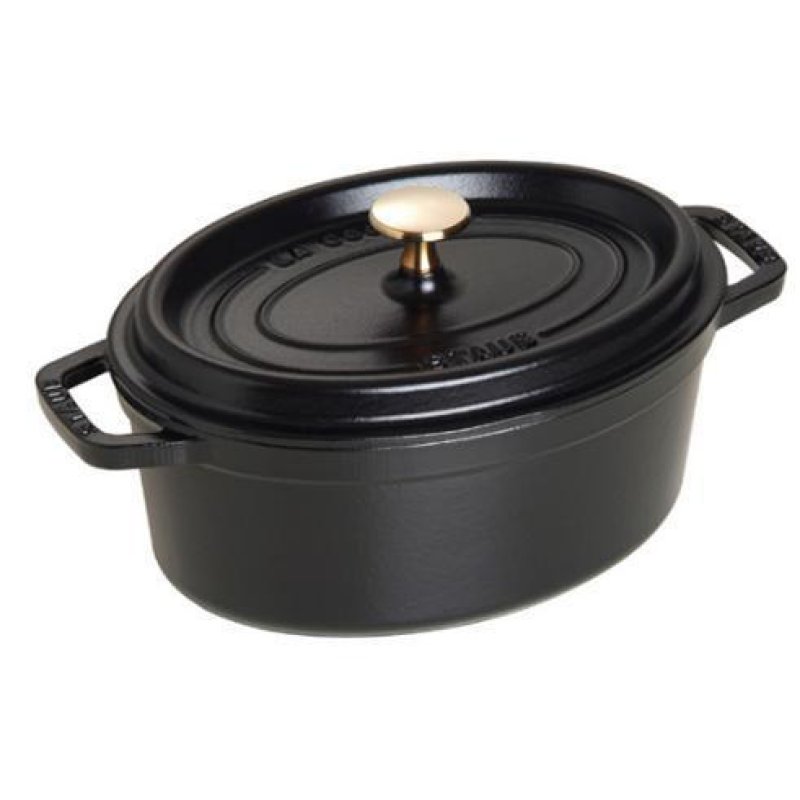 Staub - Cocotte - Black - 23 cm