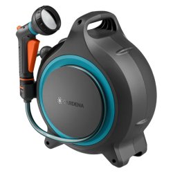 Gardena 18690-20 garden hose reel Box reel Manual Black
