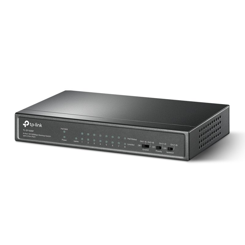 9-PORT 10/100 MBPS SWITCH 8PORT POE 