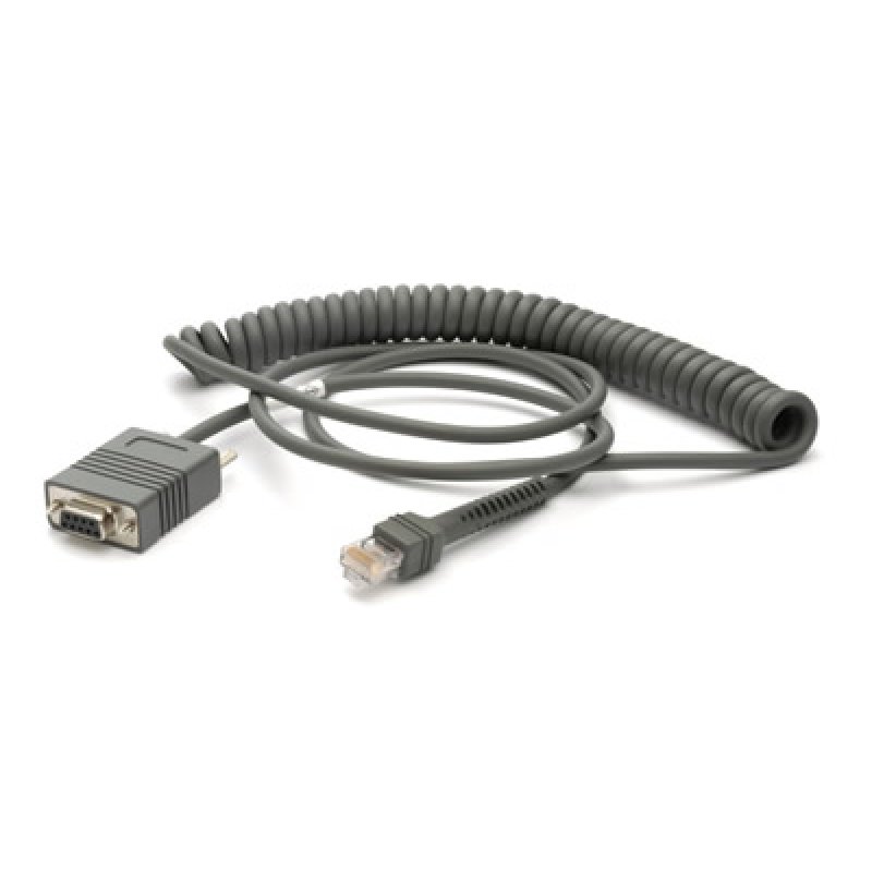 Motorola RS232 Cable câble de signal 2,7 m Gris