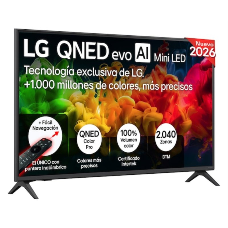 TV LG 43QNED81B6C.AEU 43" QNED EVO MINILED PATAS LATERALES WIFI HDMI X3