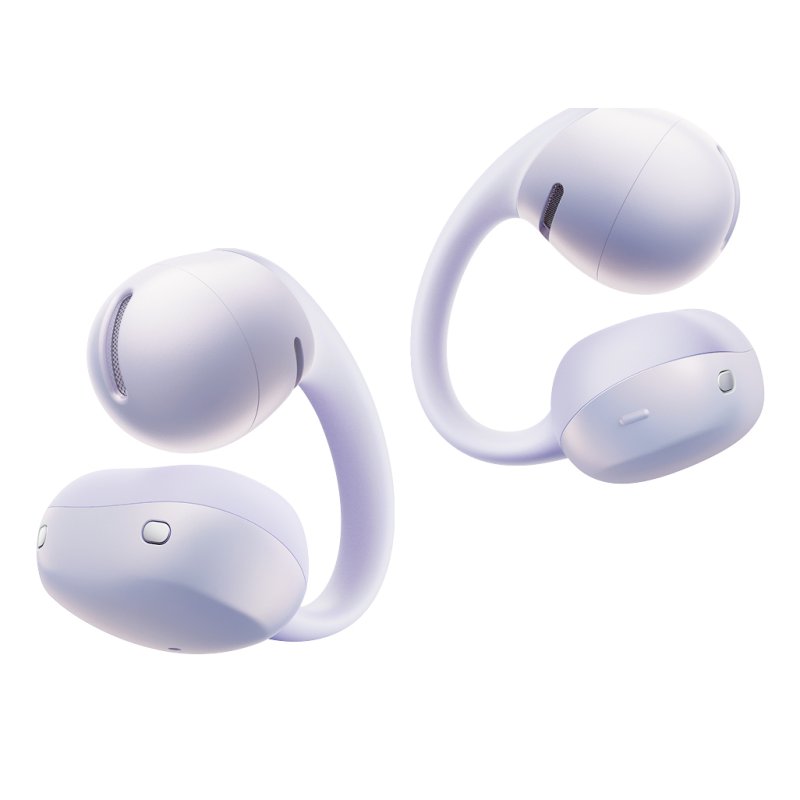 ECOUTEURS TWS CONDUCTION AERIENNE EAR RING OPEN DOTS AIR LILAS