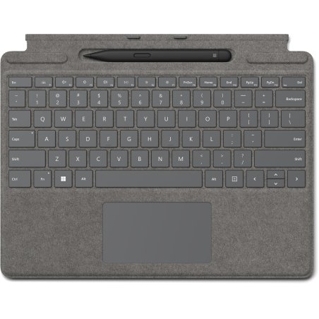 Microsoft Surface Pro Signature Keyboard w/ Slim Pen 2 QWERTY Microsoft Cover port Platinum