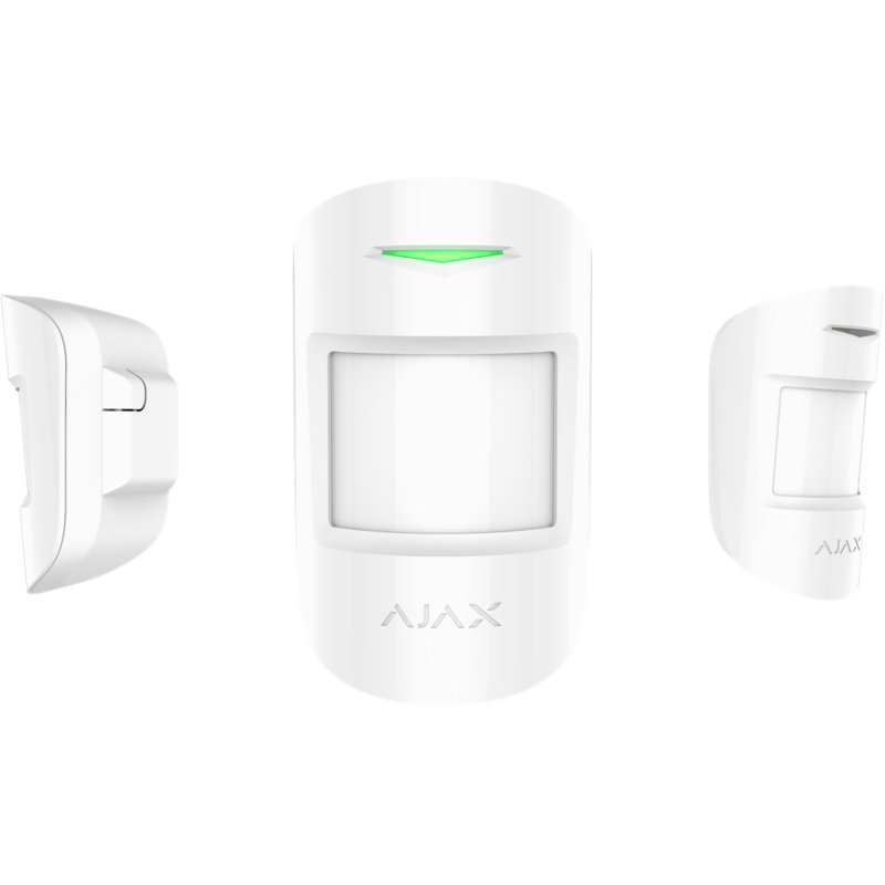 Ajax MotionProtect Plus Passive infrared (PIR) sensor/Microwave sensor Wireless Wall White