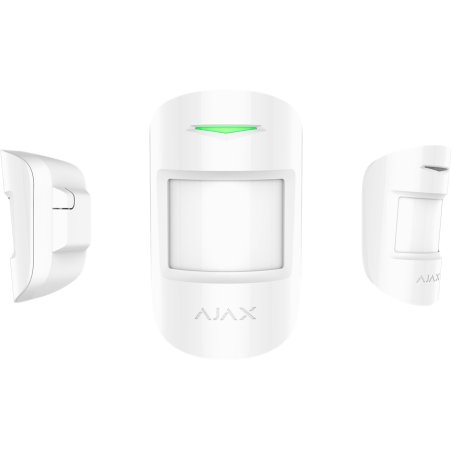 Ajax MotionProtect Plus Passive infrared (PIR) sensor/Microwave sensor Wireless Wall White