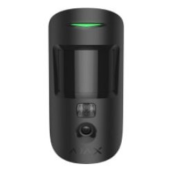 Ajax MotionCam (PhOD) Capteur infrarouge passif (PIR) Sans fil Mur Noir