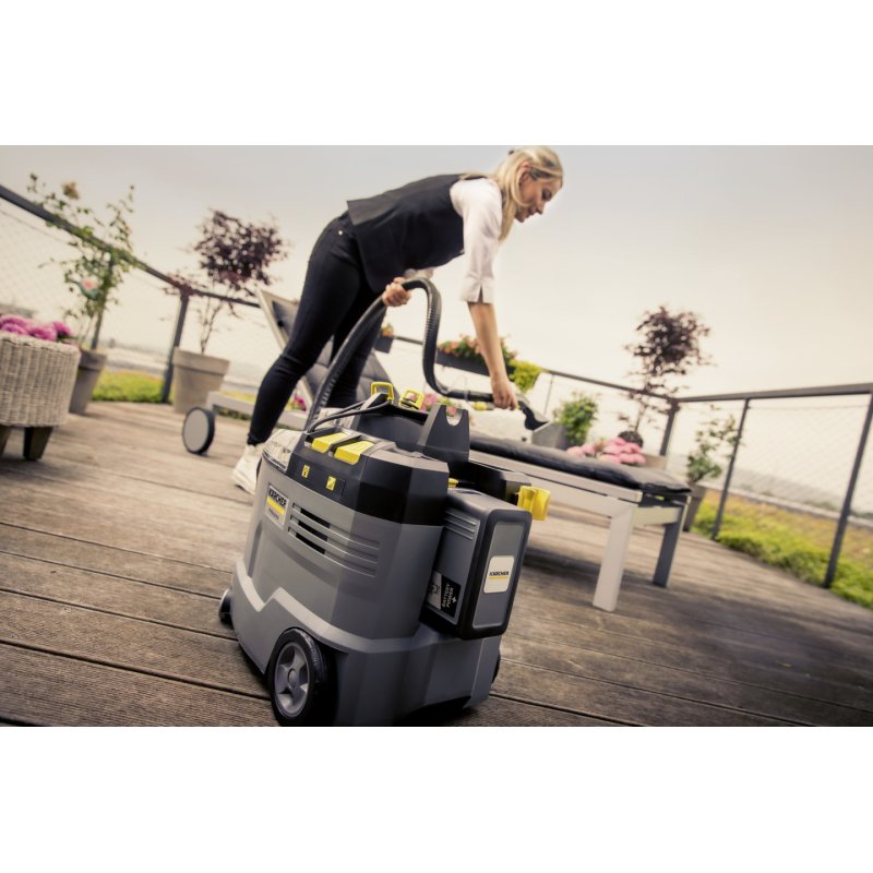 Kärcher 1.101-700.0 machine de nettoyage de tapis Marcher derrière Profond Noir, Gris, Jaune