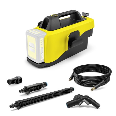 Kärcher OC 6-18 pressure washer Upright Battery 200 l/h Black, Grey, Yellow