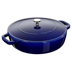 Staub - Universal Pan with Chistera Lid - Dark Blue - 24 cm