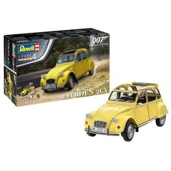James Bond kit complet maquette Citroen 2 CV