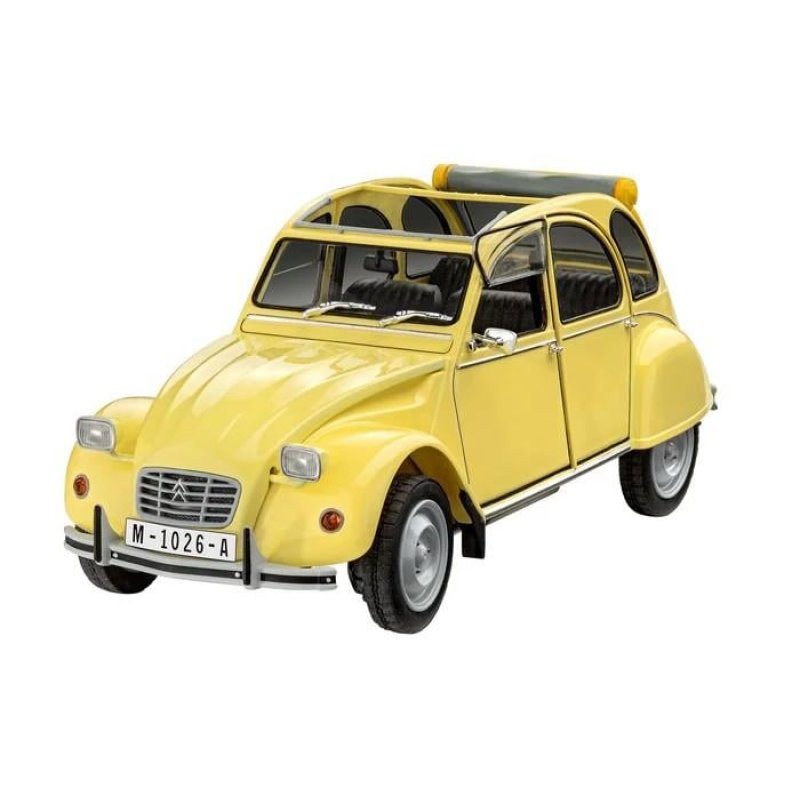 James Bond kit complet maquette Citroen 2 CV
