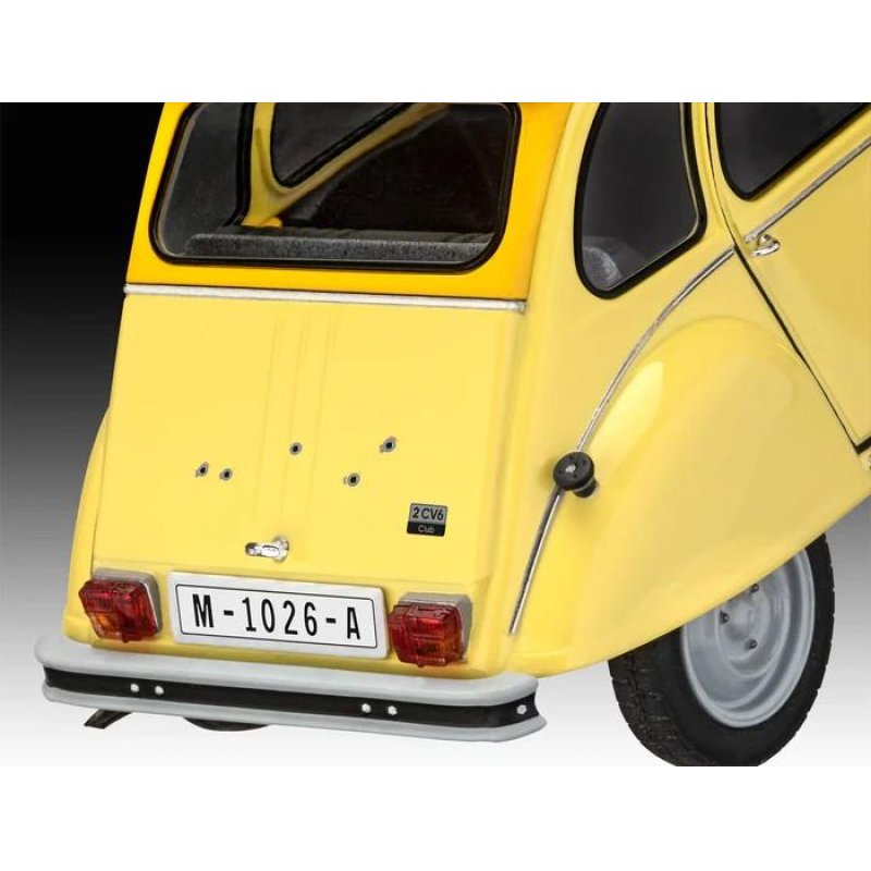 James Bond kit complet maquette Citroen 2 CV