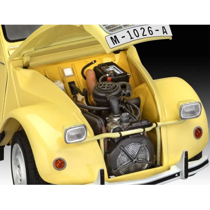 James Bond kit complet maquette Citroen 2 CV