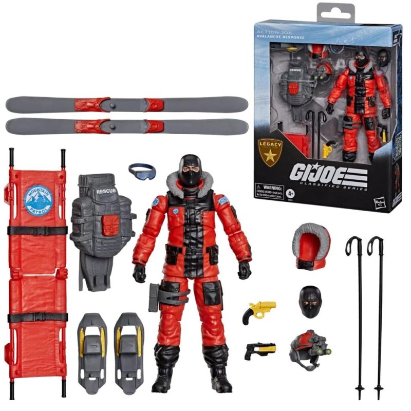 G.I. JOE - Action Joe "Avalanche" - Fig. Classified Series Legacy 15cm