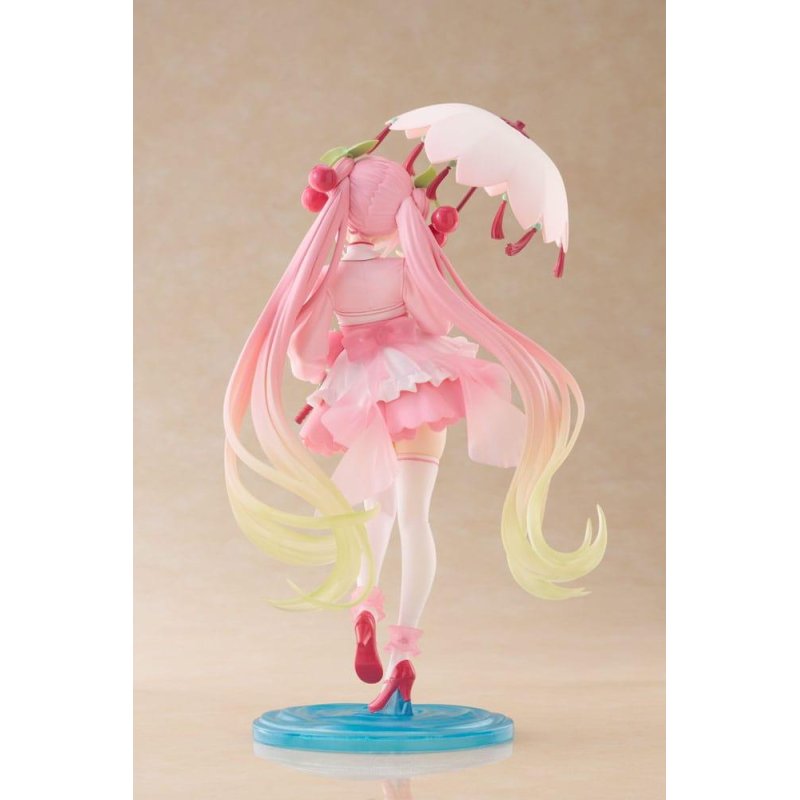 HATSUNE MIKU - Sakura Miku "Sakura Dress" - Statuette AMP 21cm