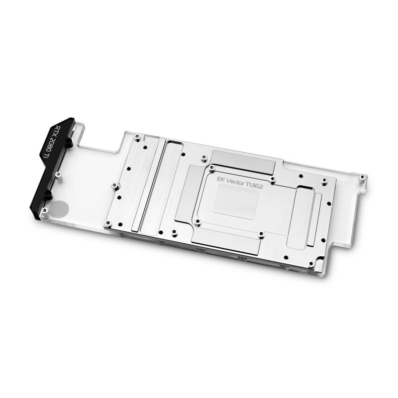 EK Water Blocks compatible EK-Quantum Vector Direct RTX RE Ti D-RGB - Nickel + Acryl