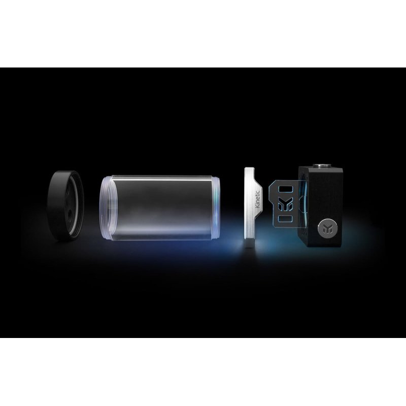 EK Water Blocks compatible EK-Quantum Kinetic TBE 160 DDC Ausgleichsbehälter D-RGB - Acetal