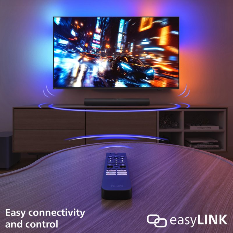 Philips TAB6100/10 haut-parleur soundbar Gris 2.1 canaux 80 W