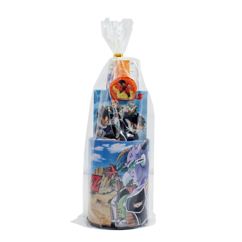 DRAGON BALL Z - Set de Papeterie Pot à Crayon - 7pc.