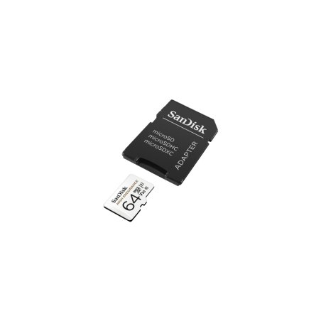 HIGH ENDURANCE MICROSDXC 512GB + SD ADAPTER UP TO 20K HOURS FUL