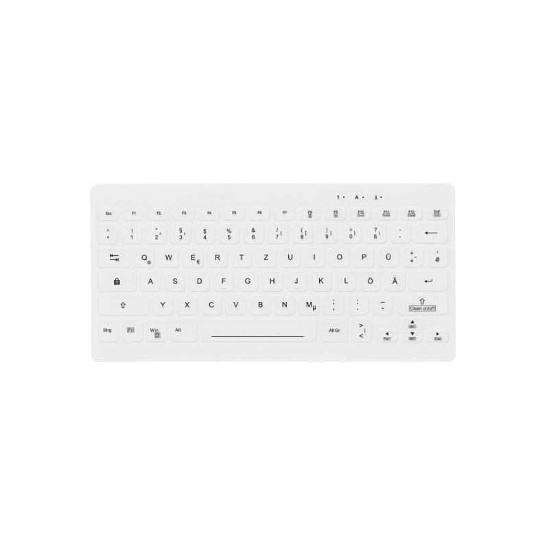 Cherry AK-C4112F-FU1-W/GE - wischdesinfizierbar -wireless - weiß - deutsch