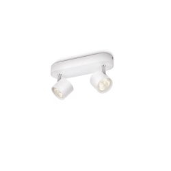 Philips Dimmable LED Star Ceiling/Wall Spotlight 2x 11.5W