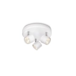 Philips Dimmable LED Star Ceiling/Wall Spotlight 3x 16.5W