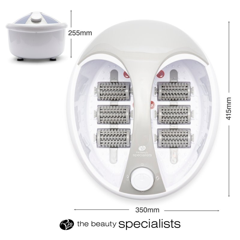 Rio FTBH massager Foot Grey, White