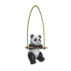 Winkee - Car Friends Panda - Classic Black and White - 10 cm x 8 cm x 5 cm