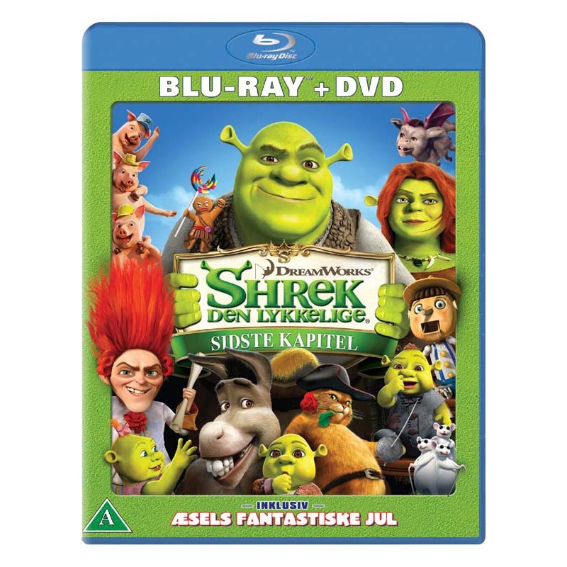 Shrek den Lykkelige: Sidste Kapitel (Blu-Ray)