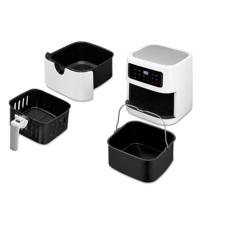 MEDION LIFE E40 XL Unique 5,2 L Autonome Friteuse d’air chaud Blanc