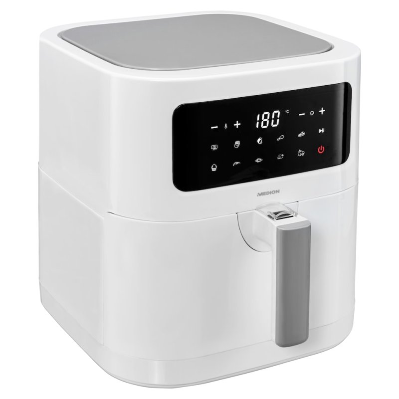 MEDION LIFE E40 XL Unique 5,2 L Autonome Friteuse d’air chaud Blanc