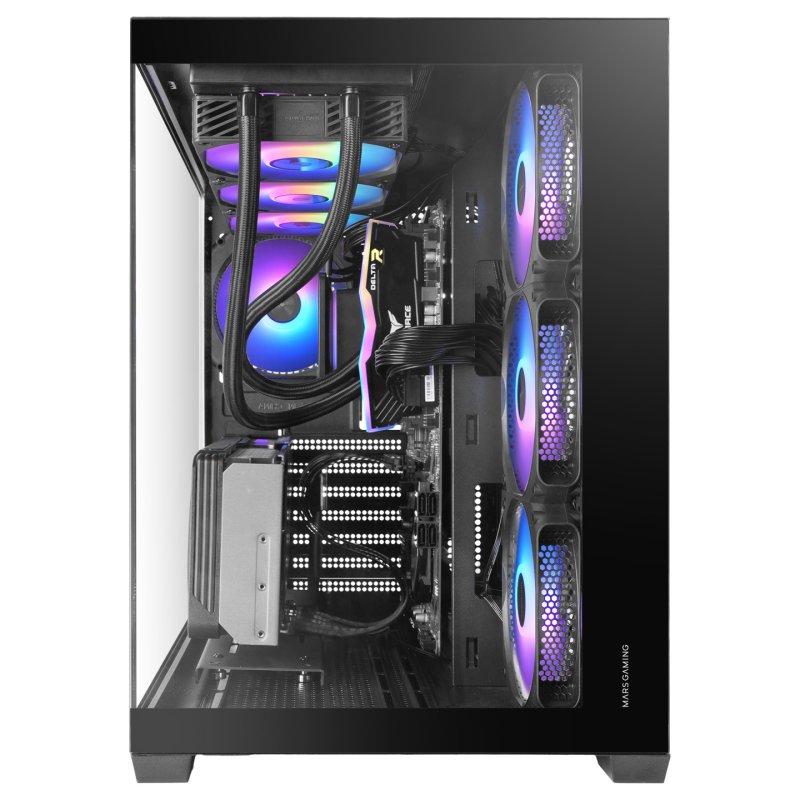 Mars Gaming MCV5 computer case Midi Tower Black