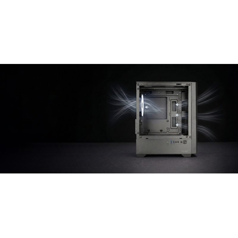 TACENS MARS MC-VECTOR 4xARGB USB-C mATX- obudowa/cases
