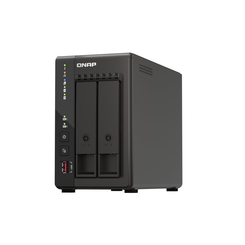 QNAP TS-253E NAS Tower Intel Celeron J6412 8 GB 0 TB QNAP QTS Black