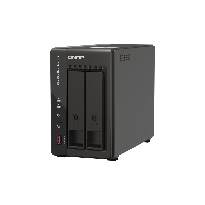 QNAP TS-253E NAS Tower Intel Celeron J6412 8 GB 0 TB QNAP QTS Black