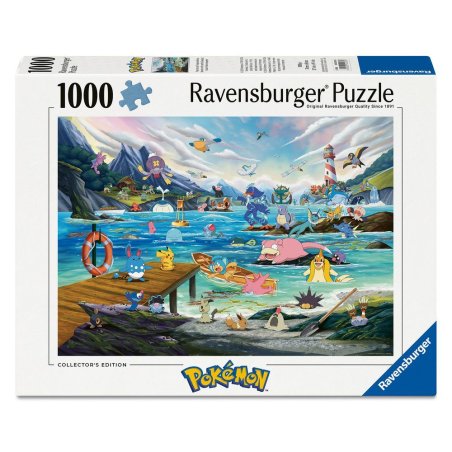 Puzzle Pokémon - Vaporeon and Temperate Marine (1000 Teile)