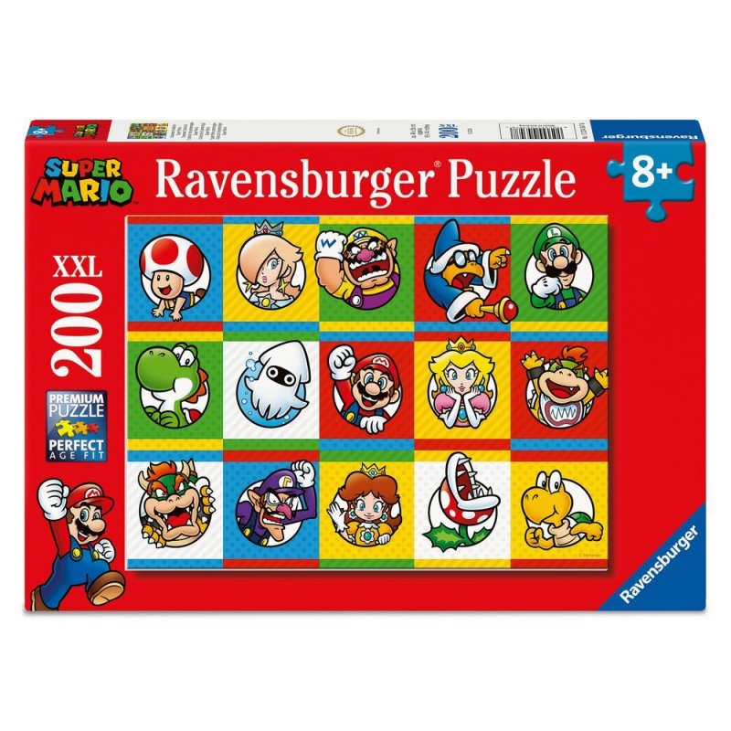 Puzzle Nintendo Super Mario - Charakter-Kollektion (200 Teile)