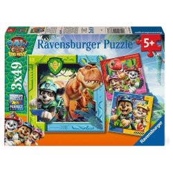 Kinderpuzzle Paw Patrol 3 Dino Movie (3x 49 Teile)