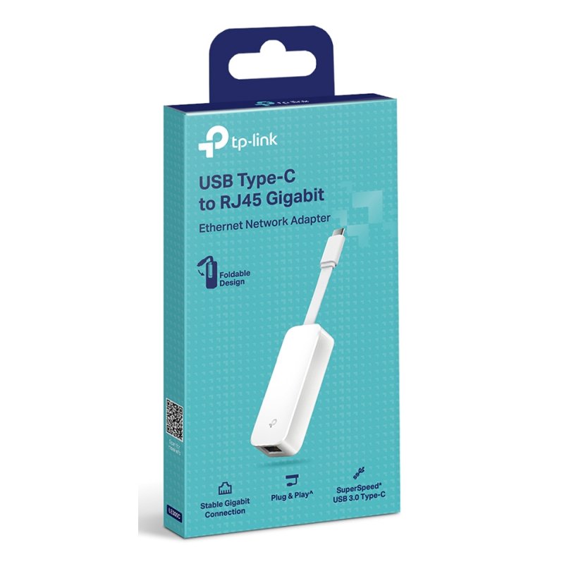TP-Link USB Type-C to RJ45 Gigabit Ethernet Network Adapter