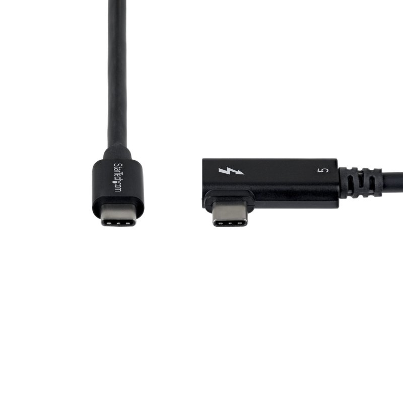 StarTech.com TBLT5MM80CM240WRA Câble Thunderbolt 0,8 m 80 Gbit/s Noir
