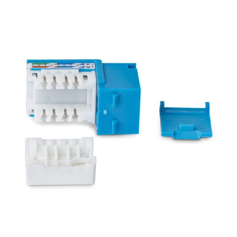 Cat6 Keystone Jack 24-Pack 90-Deg 110